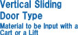 Vertical Sliding Door Type